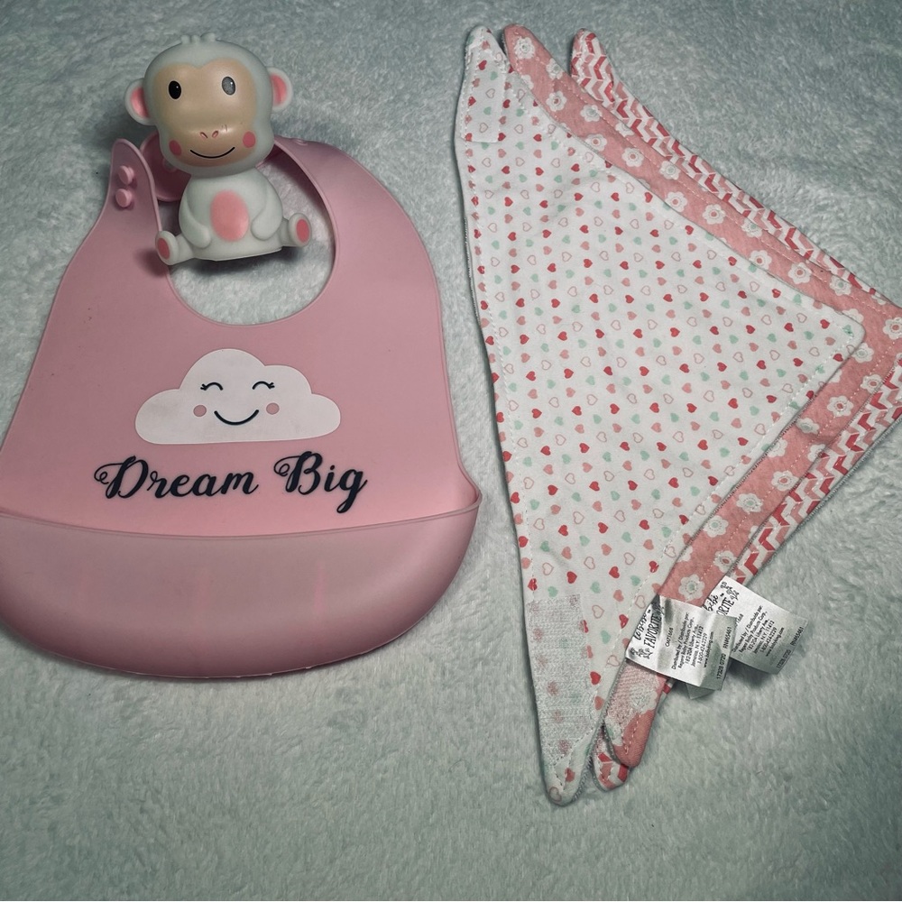 Baby girls bibs Bundle